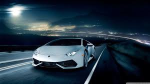 Lamborghini Huracan On The Road At Night Nice Cool Car Pictures For Wallpaper These Cars Have Risen To Lamborghini Huracan Lamborghini Dream Cars Lamborghini