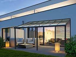 Vitro Terrassenuberdachung Echtglas Aluminium Carport Bausatz 7x4 6x3 5x3 5x3 5m 7 X 3 5m Terrassenuberdachung Uberdachung Terrasse Uberdachungen