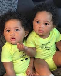 Black Baby Boy With Green Eyes 