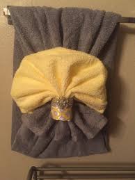 How to fold a towel pocket to hold a washcloth. Towel Deco Bathroom Towel Decor Fancy Towels Decorative Towels