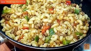 Makaroni goreng pedas dan sedap. Makaroni Goreng Daging Udang Rumah Terbuka Fried Macaroni Beef Prawn By M A K Resepi 294 Youtube