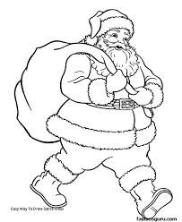 Draw santa our facebook drawingcoloring contest is. Santa Claus Christmas Pictures To Draw Easy