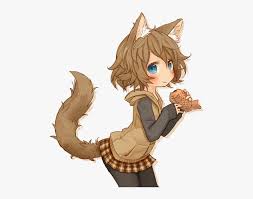 A good guide for drawing anime eyes is to draw a horizontal line through the middle of the head as shown in the above example and to draw the eyes below that. Anime Cat Girl Drawings Hd Png Download Transparent Png Image Pngitem