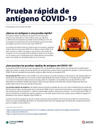 This guidance does not apply to people taking part in antibody research studies. Spanish Testing Information Coronavirus