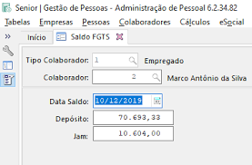 É possível tirar extrato fgts 2021 pela internet, gratuitamente. Controle Do Saldo Do Fgts Do Colaborador No Hcm Da Senior Forbiz Business Software