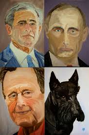 They definitely have something that makes them kind of memorable, says bill arning, director of the contemporary arts museum houston. Presidential Painters How Well Do You Know Them Jerrysartarama Com