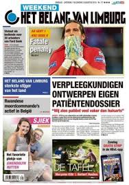 Het belang van limburg was founded in 1933 as a merger of several weekly magazines. Het Belang Van Limburg Snelste Stijger Van Het Land Het Belang Van Limburg Mobile