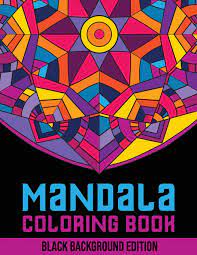 Includes images of baby animals, flowers, rain showers, and more. Mandala Coloring Book Black Background Edition 50 Adult Coloring Pages With Geometric Designs Flower Patterns And Mehndi Shapes Patel Vijaya 9781088924204 Amazon Com Books
