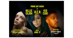 And kid cudi come together for a truly immersive musical experience in an extraordinary event. Amazon Announces The Prime Day Show Featuring Groundbreaking Artists Billie Eilish H E R And Kid Cudi In A Three Part Musical Event For Fans Around The World Business Wire
