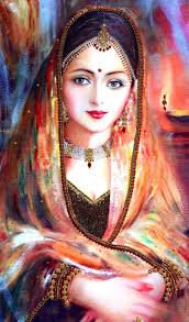 Indian Art Beautiful Indian Queen Indian Paintings Indian Women Painting Indian Art Paintings