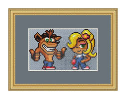 See more ideas about cross stitch patterns, cross stitch, stitch patterns. Crash Bandicoot Cross Stitch Pattern Game Cross Stitch Anime Cross Stitch Cute Cross Stitch Kawaii Cross Stitch Funny Counted Chart Stitching Blog