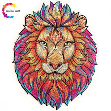 Wooden Jigsaw Creativecraft Wooden Puzzles Wooden Jigsaw Wooden Jigsaw Puzzles