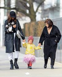 And the model seemed happy to show off her curves. Bradley Cooper Irina Shayk S Daughter Two Appears Adorable In Pink Tutu On Stroll With Mother Pic Binge Post