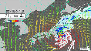 21日は台風25号が関東に最接近 午後に大雨・暴風のピーク 不要不急 ...