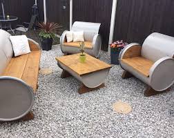 Industrial Furniture Barrel Bar Stool Choose Your Color Barrel Furniture Handmade Furniture Design Industrial Furniture