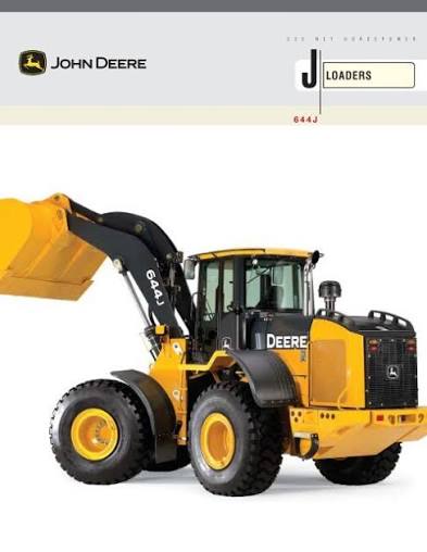 John Deere 644J Z-Bar Wheel Loader