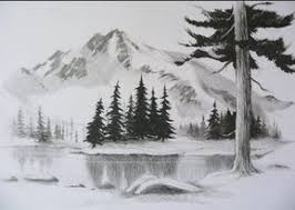 33 Sketsa Pemandangan Alam Yg Mudah Di Tiru Contoh Lukisan Pemandangan Yang Mudah Ditiru Pensil Download 80 Di 2020 Pemandangan Lukisan Pemandangan Kota Lukisan