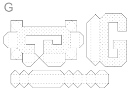 Letras 3d Para Imprimir En Cartulinas De Colores Bebeazul Top Confira abaixo os moldes para letras em 3d completo com todas as letras do alfabeto letras 3d para imprimir en cartulinas