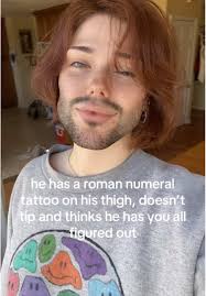 Roman Numerals Tattoo for Men