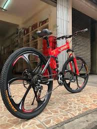 Maybe you would like to learn more about one of these? Ferrari Bike Foldable Folding Mags Wheels Full Suspension Sports Equipment Bicycles Parts Bicycles On Carousell