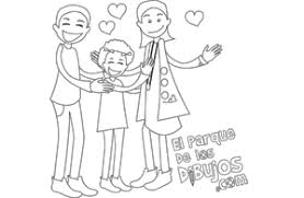 Ver más ideas sobre familia, familia dibujos, dia de la familia. Dibujos Para Colorear De Ninos Jugando En Parques Juegos Familias Y Paisajes
