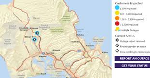 1 ongoing, gtd in chile. Power Outages Hawaiian Electric