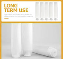 10 Pcs Hose Bottle Squeeze Facial Cleanser Cream Small Bottles Travel Tubes  Dispenser Refillable Portable Lotion