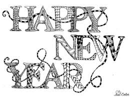 Relaxing coloring pages show a great way to calm down, gather your thoughts together and coloring books for adults have more complicated patterns and more mature themes (like classic it's free so at least give it a shot before you say no. Happy New Year Happy New Year Adult Coloring Pages