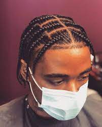 Adelaide Elaine On Instagram Men S Box Braids Check Out The Different Angles Too Mens Braids Hairstyles Hair Styles Cornrow Hairstyles For Men