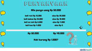 Ya, anda cukup ajak teman anda yang anda ingin ketahui. Kumpulan Soal Matematika Tebak Tebakan Blog Ketawa