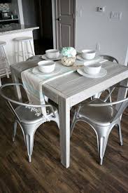 Choose a small kitchen table sets that come with stools instead of chairs. 13 Awesome Diy Dining Tables For Small Spaces Ohmeohmy Blog
