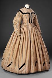 Here are several women's and girl's dresses (typical for the 1860s) exhibited in the kent state university. Fashions From History Day Dress Early 1860s John Bright Collection