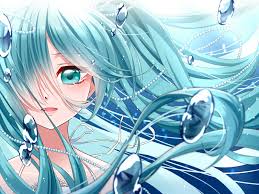 Who was your favorite blue haired anime character? Blue Hair Anime Characters Miku 1600x1200 Wallpaper Teahub Io