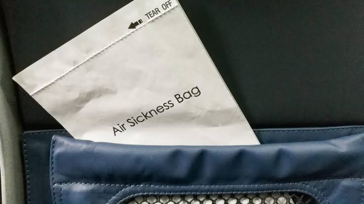 Hogwarts house names were jotted down on an aeroplane vomit bag by JK Rowling