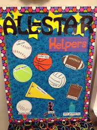 Classroom Job Chart Sports Theme Sports Theme Classroom