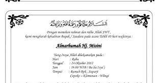 Pdf ucapan dalam dus makanan orang meninggal 1000 hari. Ucapan 40 Hari Orang Meninggal Islam Nusagates