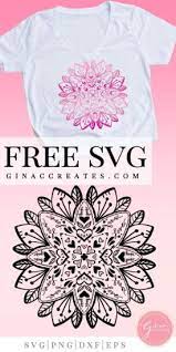 Download Valentine S Day Mandala Free Svg Cut File Gina C Creates
