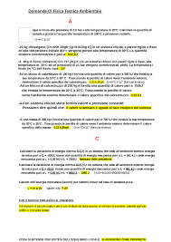 Il calore può essere visto come un fluido che va dal corpo caldo a quello freddo (nel passato cosi' era visto il calore poi si è visto che era una energia termica che si trasferisce come abbiamo visto precedentemente).dalla esperienza di laboratorio si può ricavare il calore scambiato. Domande Di Fisica Tecnica Ambientale Docsity