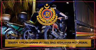 This application allows users to check the malaysia latest car plate number. Senarai Jumlah Saman Jpj 2021 Bagi Kesalahan Motorsikal