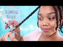 Trimming Natural Hair How I Trim My Ends Youtube Natural Hair Diy Natural Hair Styles Hair Trim