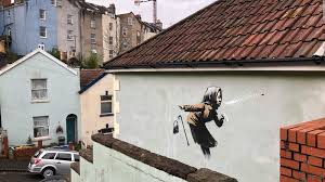 In fact you can also get banksy to protect your smart phone in the form of a cover. Banksy S Game Changer Painting Sells For A Record Breaking 23m Cnn Style