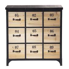 Tiroir grande capacité (h 155 x l 685 x p 580 mm) avec poignée etablir un devis ou passer commande. Meuble Cd Dvd En Metal Noir H 78 Cm Docks Maisons Du Monde