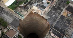 sinkholes: what on earth's happening