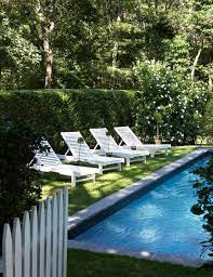 Add in plenty of comfortable throws and cushions in tactile, natural materials such as linen and cotton. Swimmingly Nest By Tamara Blog S Favorite Hamptons Style Swimming Pools