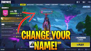 Go to your profile and. How To Change Your Name In Fortnite Battle Royale Youtube