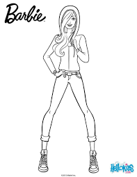 Fashionista barbie coloring pages | coloring pages gallery. Barbie Coloring Pages Barbie Wearing A Hoodie Barbie Coloring Pages Barbie Drawing Barbie Coloring