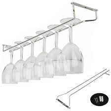 Aliciashouse 55cm Vin Champagne Goblet Verre Hanger Holder Hanging Hanging Rack Amazon Fr Cuisine Maison Range Verre Porte Verre A Vin Porte Verre