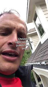 Learn how to put Christmas lights