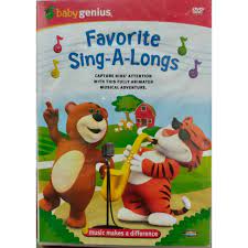 Dvd Baby Genius Favorite Sing A Longs Original Shopee Indonesia