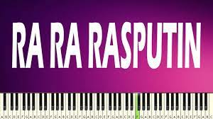 Ra Ra Rasputin There Lived A Certain Man In Russia Long Ago Easy Pia In 2021 Piano Tutorial Piano Tutorials Easy Piano